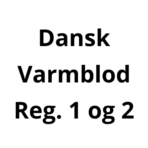 Dansk Varmblod Reg. 1 og 2
