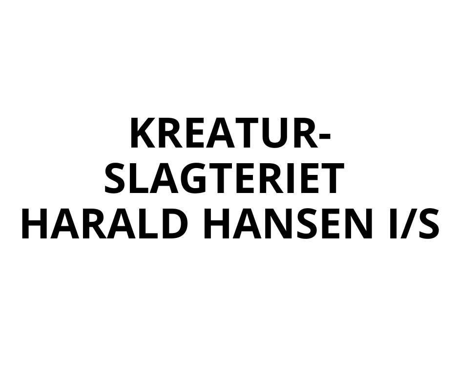 Kreaturslagteriet Harald Hansen I/S